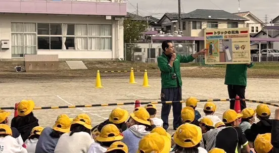 糸賀商運　交通安全教室